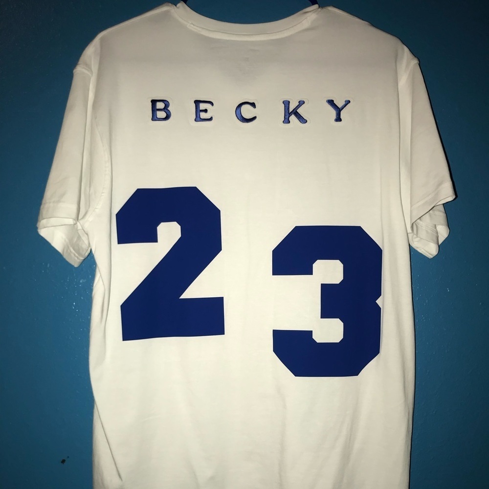 NWOT KC White T “Becky With The Blued Hair” - Picture 3 of 6